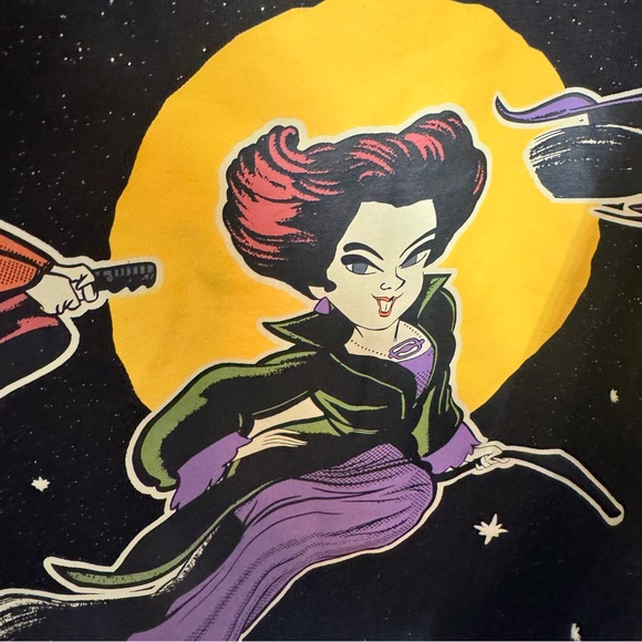 NWT. Disney Spirit Jersey XXL Hocus Pocus sweatshirt from Magic Kingdom - Picture 7 of 13